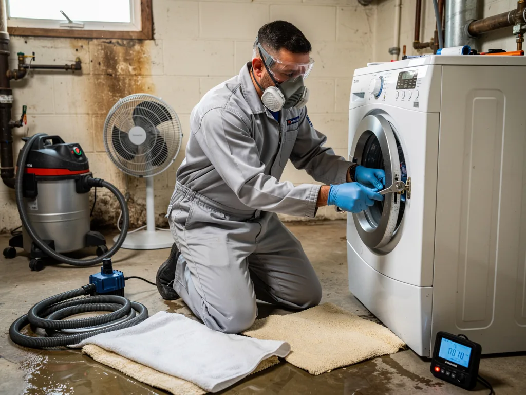 Appliance Leak Cleanup