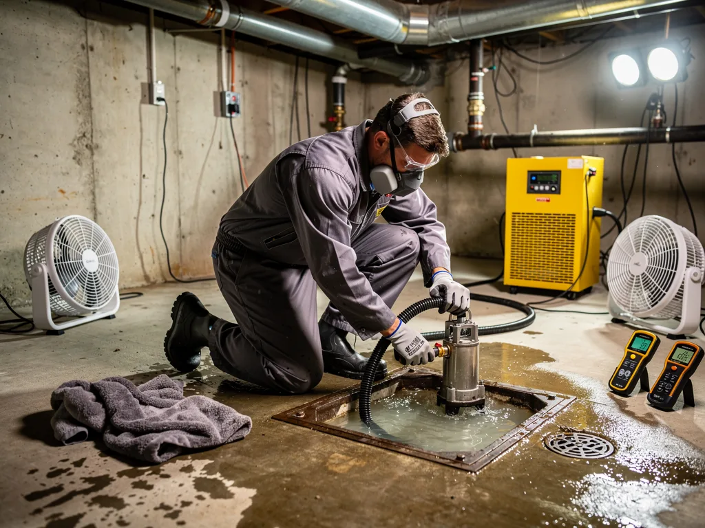 Basement Flooding Cleanup
