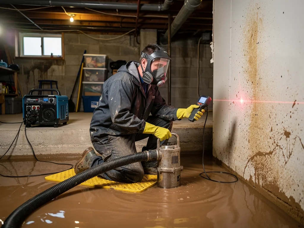 Sewage Backup Cleanup